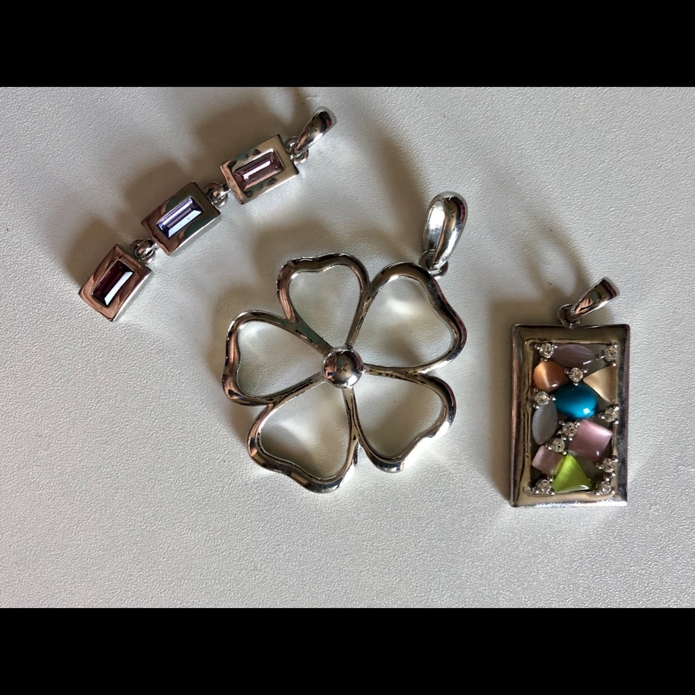Three Lia Sophia Pendants